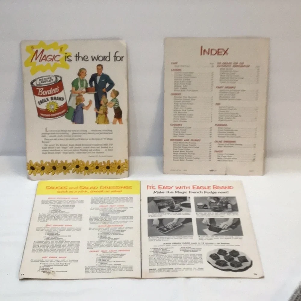 Amazing Vintage Borden Recipe Book